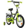 Детский велосипед NOVATRACK ASTRA 14” NEW чёрный