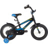 Детский велосипед NOVATRACK DODGER 14” NEW чёрный