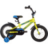 Детский велосипед NOVATRACK DODGER 14” NEW зеленый