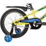 Детский велосипед NOVATRACK DODGER 18” зеленый