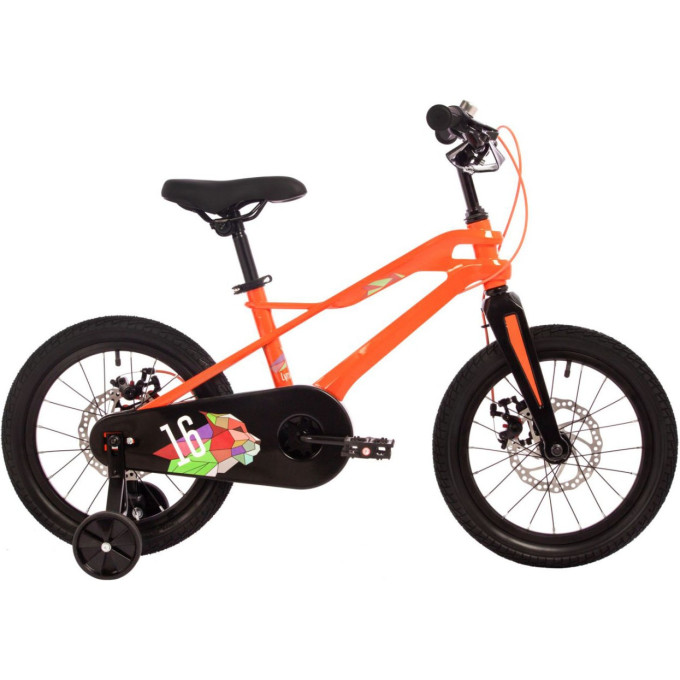 Детский велосипед NOVATRACK LYNX 16” оранжевый