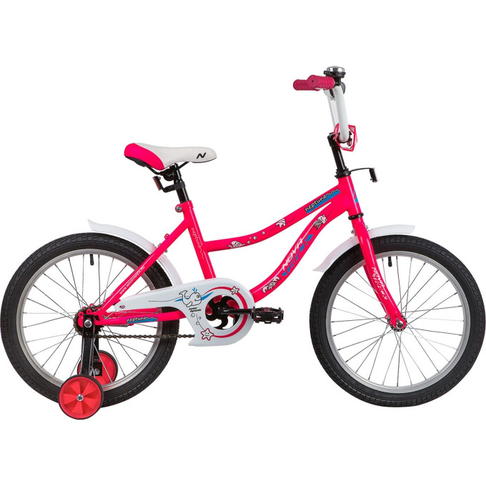 Детский велосипед NOVATRACK NEPTUNE 18” розовый