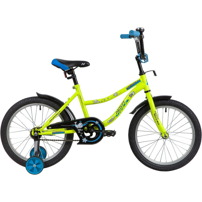 Детский велосипед NOVATRACK NEPTUNE 18” зелёный