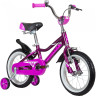 Детский велосипед NOVATRACK NOVARA 14” NEW фиолетовый