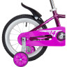Детский велосипед NOVATRACK NOVARA 14” NEW фиолетовый