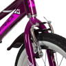 Детский велосипед NOVATRACK NOVARA 16” NEW фиолетовый