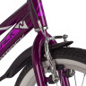 Детский велосипед NOVATRACK NOVARA 18” фиолетовый