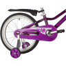 Детский велосипед NOVATRACK NOVARA 18” фиолетовый