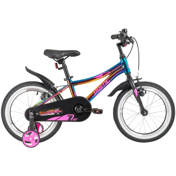 Детский велосипед NOVATRACK PRIME 16” фиолетовый металлик