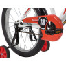 Детский велосипед NOVATRACK STRIKE 18” бело-красный