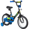 Детский велосипед NOVATRACK TWIST 14” NEW чёрный