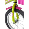 Детский велосипед NOVATRACK TWIST 14” NEW зеленый-розовый