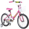 Детский велосипед NOVATRACK Twist 18” розовый