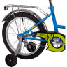 Детский велосипед NOVATRACK URBAN 18” сине-зеленый