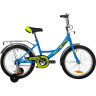 Детский велосипед NOVATRACK URBAN 18” сине-зеленый