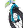 Детский велосипед NOVATRACK VALIANT 14” бело-голубой