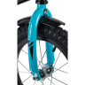 Детский велосипед NOVATRACK VALIANT 14” чёрно-голубой