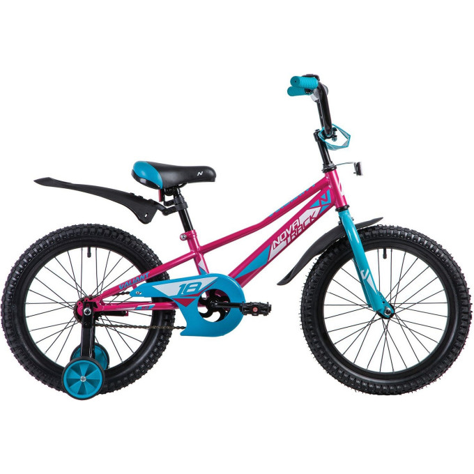 Детский велосипед NOVATRACK VALIANT 18” фуксия