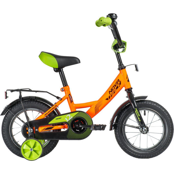 Детский велосипед NOVATRACK VECTOR 12” оранжевый