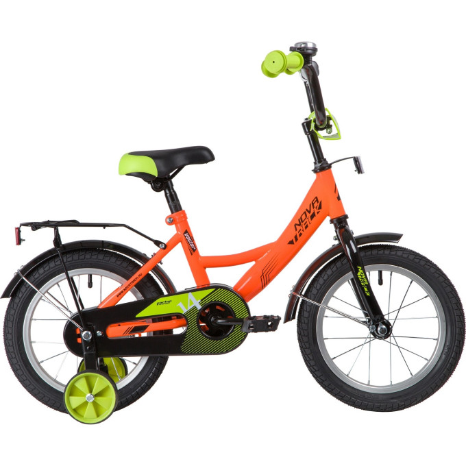 Детский велосипед NOVATRACK VECTOR 14” оранжевый