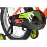 Детский велосипед NOVATRACK VECTOR 16” оранжево-зеленый