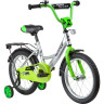 Детский велосипед NOVATRACK VECTOR 16” серебристый