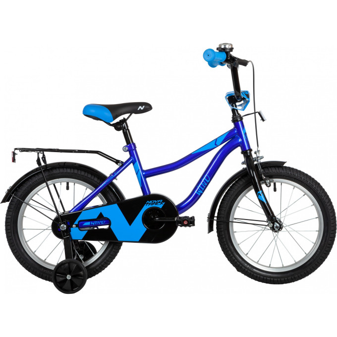 Детский велосипед NOVATRACK WIND BOY 16” синий