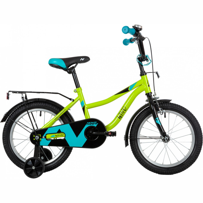 Детский велосипед NOVATRACK WIND BOY 16” зелёный