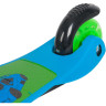 Кикборд NOVATRACK DISCO-KIDS PRINT бирюзовый