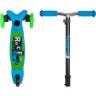Кикборд NOVATRACK DISCO-KIDS PRINT бирюзовый