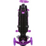 Кикборд NOVATRACK DISCO-KIDS SADDLE PRO фиолетовый