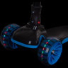 Кикборд NOVATRACK RAINBOW Basic Black new