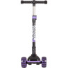Кикборд NOVATRACK RAINBOW BASIC NEW черно-фиолетовый