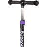 Кикборд NOVATRACK RAINBOW BASIC NEW черно-фиолетовый