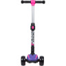Кикборд NOVATRACK RAINBOW CAR GIRL PRO фиолетовый