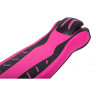 Кикборд NOVATRACK RAINBOW CAR GIRL PRO розовый