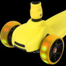 Кикборд NOVATRACK RAINBOW CAR желтый