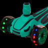 Кикборд NOVATRACK RAINBOW CAR PRO зеленый