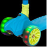 Кикборд NOVATRACK RAINBOW PRO BUTTON синий