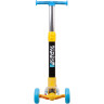 Кикборд NOVATRACK RAINBOW PRO TRANSPARENT синий