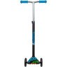 Кикборд NOVATRACK RAINBOW START GRAFFITI синий