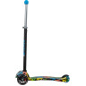 Кикборд NOVATRACK RAINBOW START GRAFFITI синий