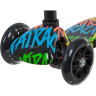 Кикборд NOVATRACK RAINBOW START GRAFFITI синий