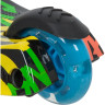 Кикборд NOVATRACK RAINBOW START GRAFFITI синий