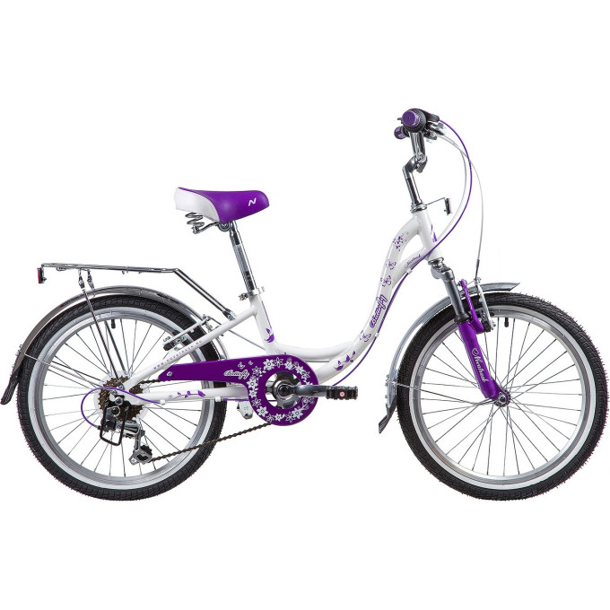 Подростковый велосипед NOVATRACK BUTTERFLY 20