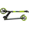 Самокат для детей NOVATRACK 145 STEEL черный-зеленый