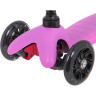 Самокат для детей NOVATRACK DISCO-KIDS BASIC черно-розовый