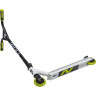Самокат для детей NOVATRACK WOLF 100 PLASTIC черно-зеленый