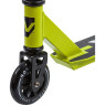 Самокат для детей NOVATRACK WOLF 110 PLASTIC черно-зеленый