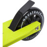 Самокат для детей NOVATRACK WOLF 110 PLASTIC черно-зеленый